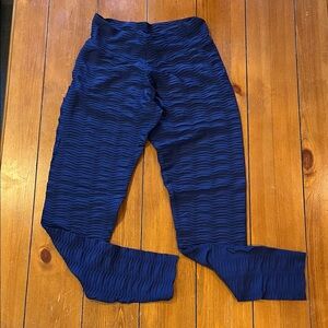 Booty By Brabants Bright Blue Leggings Size OS EUC